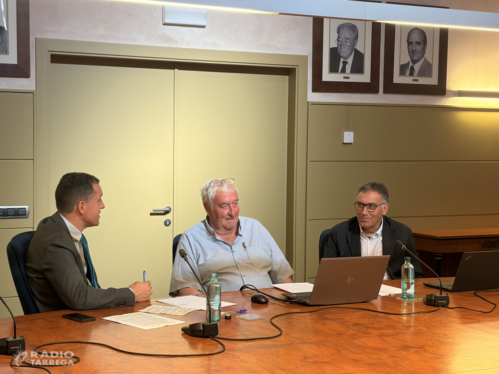 Els Canals d’Urgell i el Govern obren la via per iniciar la modernització per les col·lectivitats que ho sol·licitin