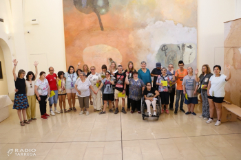 L'Espai Guinovart inaugura 'A trenc d’Alba', una exposició col·lectiva d'artistes de La Divergent, el projecte artístic de l’Associació Alba