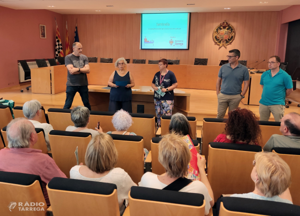 Tàrrega presenta un sistema de monitoratge de les persones grans que viuen soles preservant la intimitat
