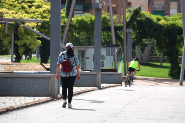 L'onada de calor deixa màximes de 43ºC al Segrià i supera els 40ºC a l'Urgell