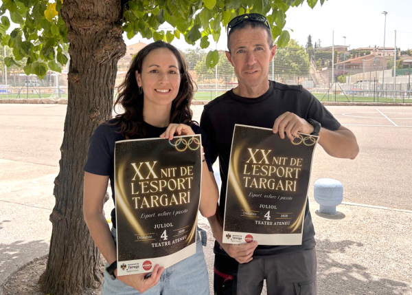 Arriba la 20a edició de la Nit de l’Esport Targarí el dissabte 4 de juliol