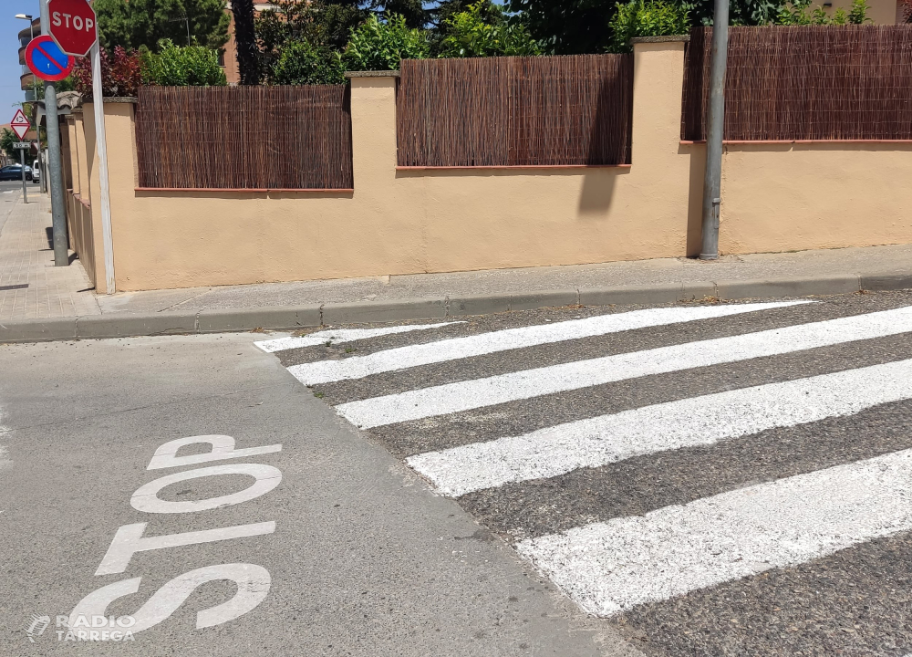 L’Ajuntament de Tàrrega prepara una nova fase de millora de l’accessibilitat en una quinzena de passos de vianants