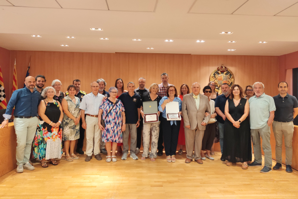 Homenatge pòstum a Francesc Martí, sergent de la Policia Local de Tàrrega durant 35 anys