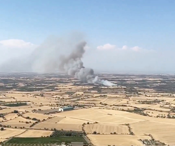 ACTUALITZACIÓ - L'incendi de Guimerà torna a estar actiu per una represa i obliga a confinar diverses poblacions