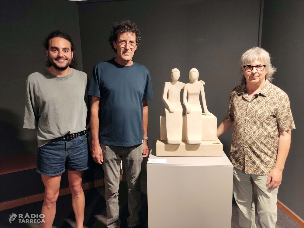 El Museu Tàrrega Urgell inaugura una exposició de l’escultor Nacho Culleré, deixeble d’Antoni Boleda