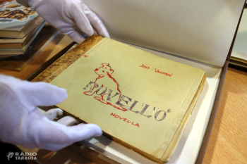 El mecanoscrit original de ‘Rovelló’ o cartes a Pedrolo i Maria Rúbies, tresors amagats al fons Vallverdú de la UdL