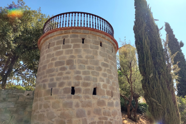 Tàrrega ultima les obres de restauració de dos torricons del Parc de Sant Eloi