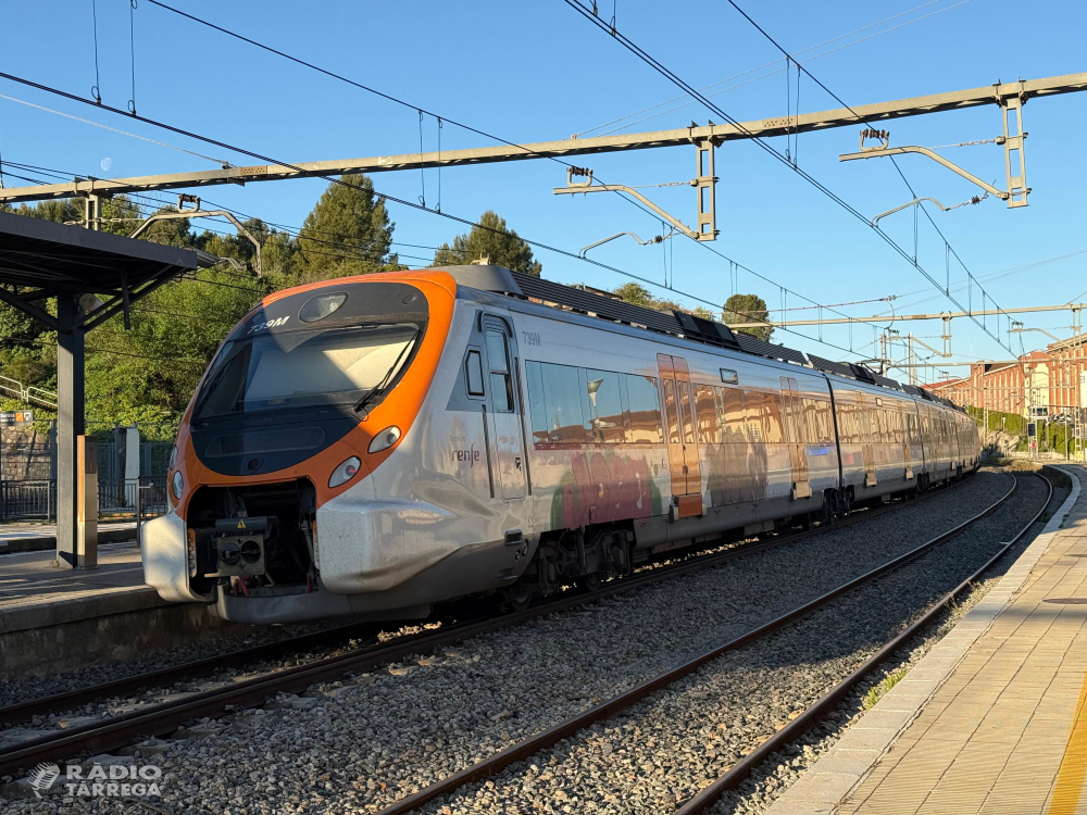Tallada l’RL4 de Rodalies entre Calaf i Manresa per una incidència provocada per la meteorologia