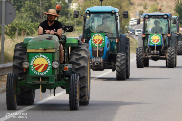 Unió de Pagesos demana que s’apliqui l’IVA reduït del 10 % al gasoil d’ús agrícola per fer front a l’encariment dels carburants
