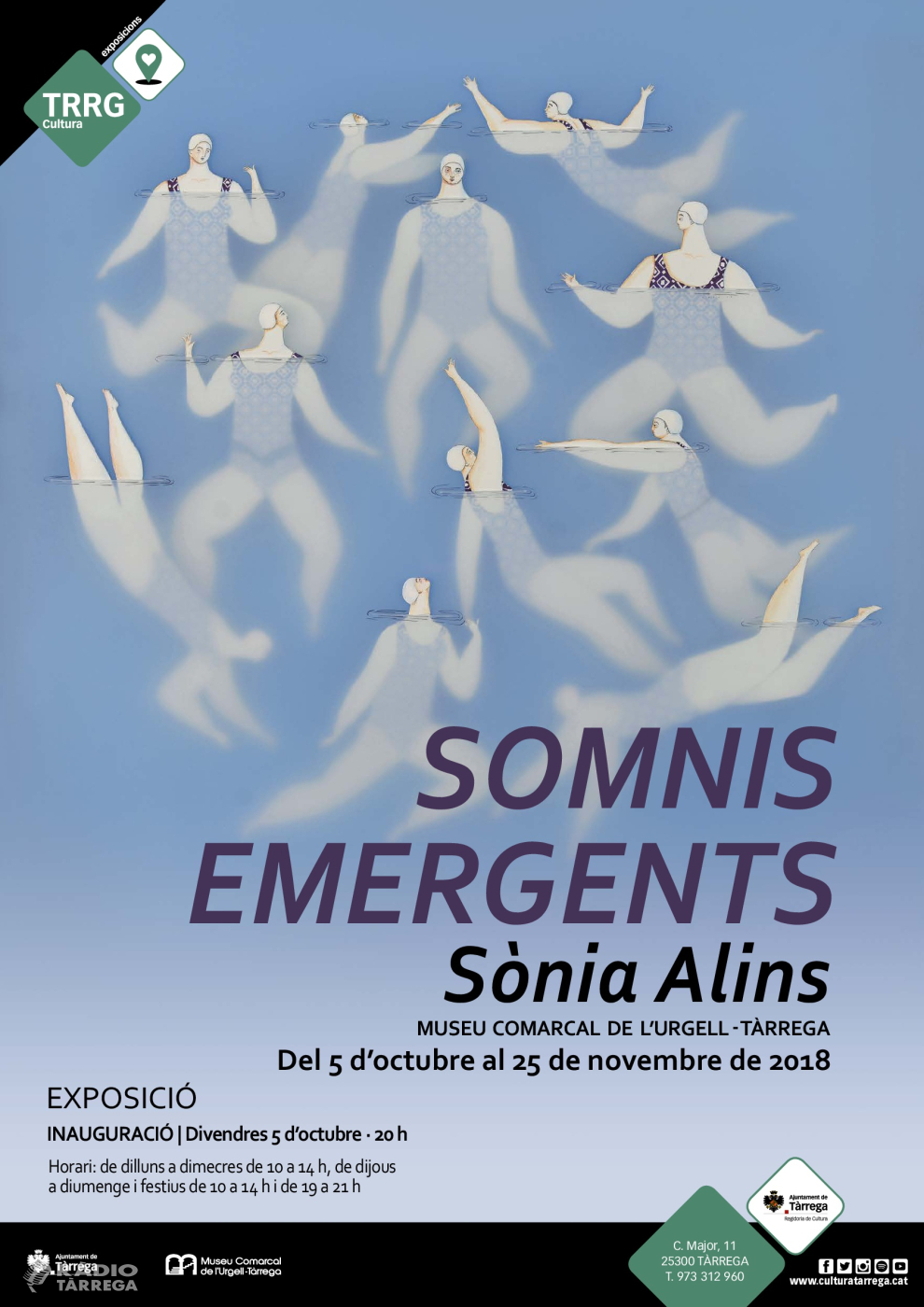 El Museu Comarcal de l'Urgell – Tàrrega inaugura el divendres 5 d’octubre la mostra “Somnis emergents” de la il·lustradora lleidatana Sònia Alins
