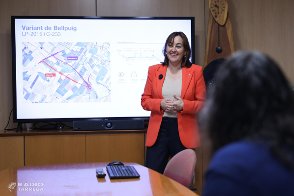 La variant de Bellpuig entra en informació pública i tindrà un pressupost de 3 milions d'euros
