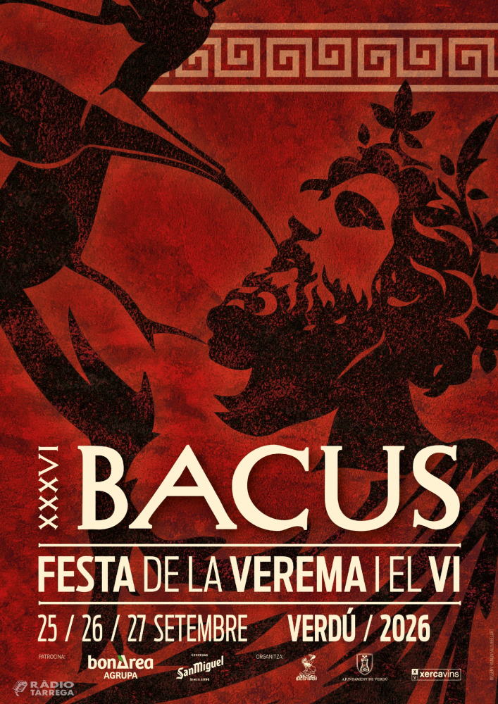 La Fira del Bacus, La Ludwig Band, la ‘Bacanal d’Humor’ i la ‘Bacanal de Verdú’, les quatre grans apostes del Bacus Verdú per reimpulsar la festa