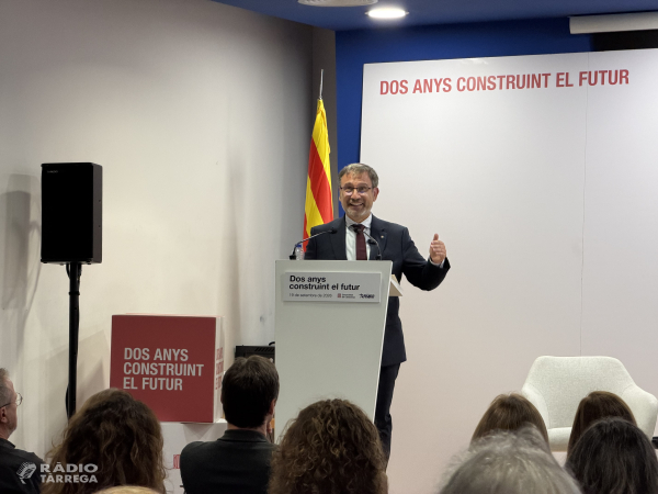 Tàrrega ha acollit el balanç de l'acció desplegada per la conselleria de Política Lingüística en l'acte 'Dos anys construint el futur'