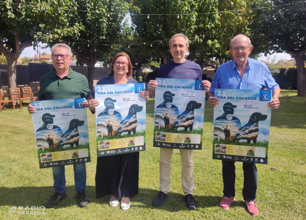 Tàrrega es prepara per celebrar la 23a Fira del Caçador els dies 26 i 27 de setembre