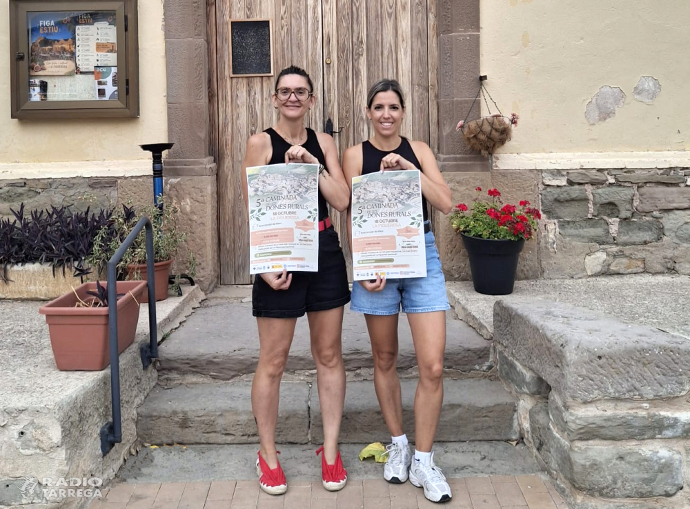 Tàrrega celebrarà la 5a Caminada de les Dones Rurals el diumenge 18 d’octubre