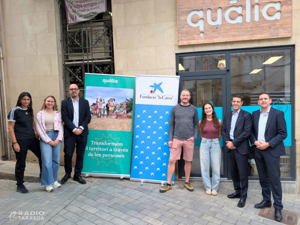 Quàlia adapta i reforma els banys de la  casa de colònies de Gerri de la Sal gràcies a  una donació de la Fundació ”la Caixa”