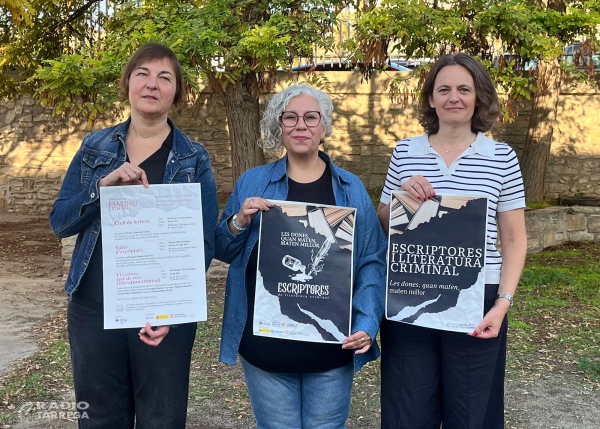 Tàrrega celebra el Dia de les Escriptores amb un cicle d’activitats per fer visible la literatura criminal creada per dones