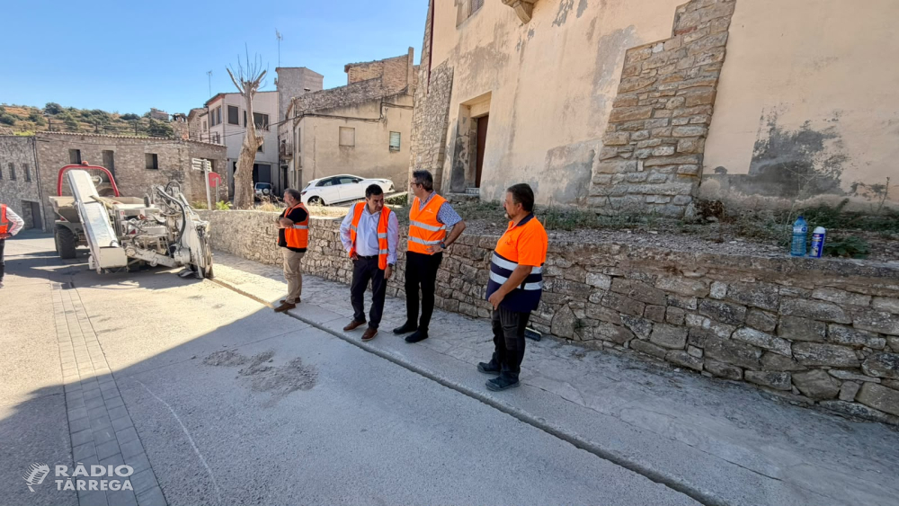 La Diputació de Lleida desplega més de 14 km de fibra òptica a l’Urgell, la Noguera i la Segarra