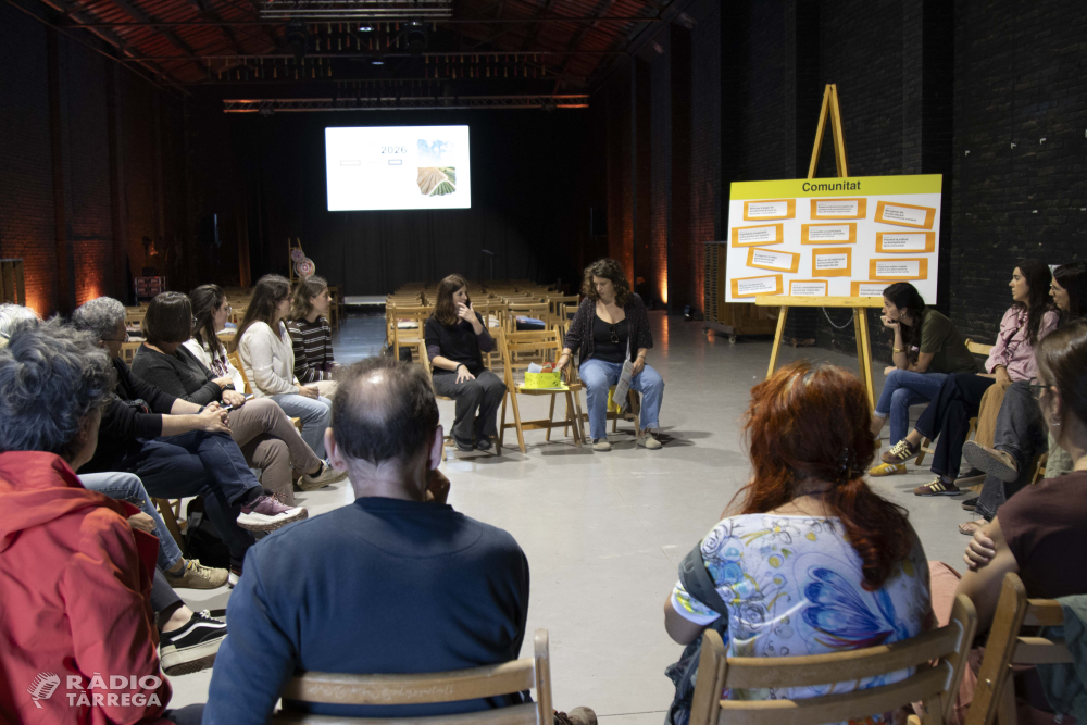 Teixim Territori reuneix 140 persones d’arreu del territori de Lleida per buscar respostes col·lectives als reptes de l’habitatge, les cures i la comunitat