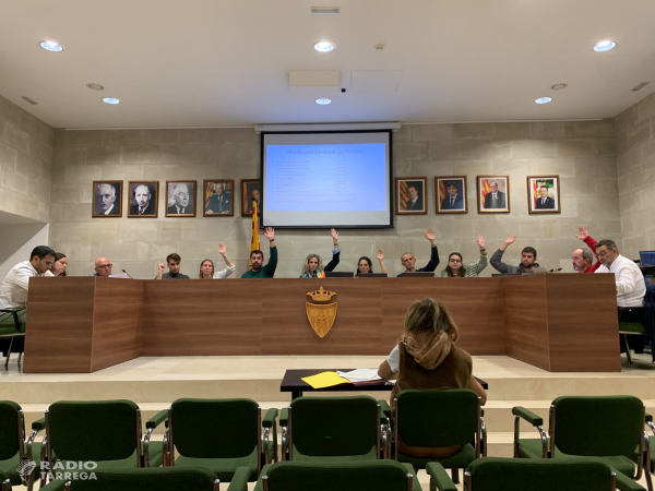 L’Ajuntament d’Agramunt aprova les ordenances fiscals per al 2027