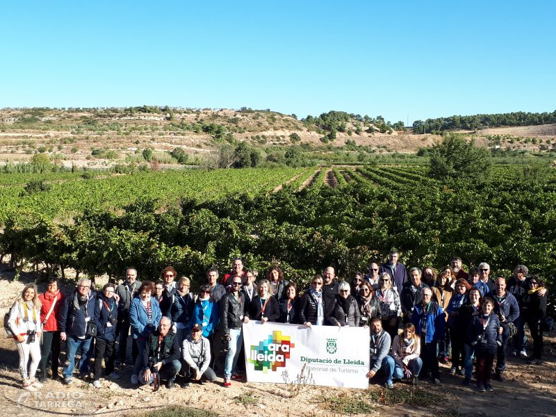 La Diputació de Lleida i a DO Costers del Segre han organitzat una trobada d'Instragramers a Nalec i Verdú