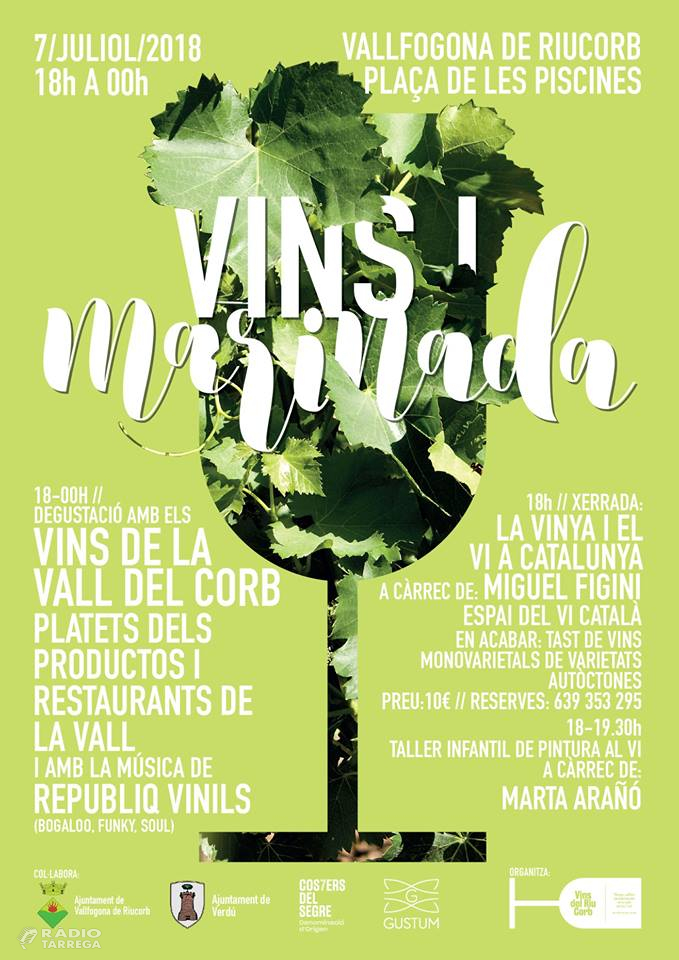 Vins del Corb celebra la 4ª edició del Vins i Marinada dedicada a les varietats autòctones i els vins monovarietals