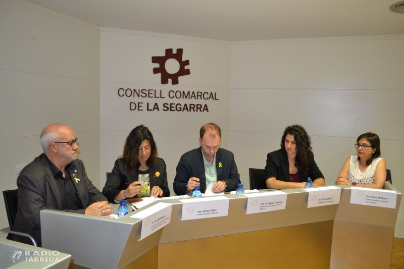 El Consell Comarcal de la Segarra, primera comarca de la plana de Lleida, que signa l’acord per la implementació del Servei d’Atenció Integral per a persones LGTBI