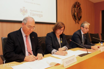 Tàrrega, primer municipi que acollirà una subseu del Centre de Formació Contínua de la UdL