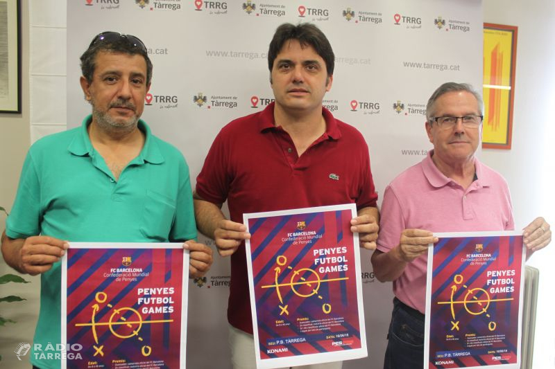 Tàrrega celebrarà el dissabte 16 de juny el primer torneig a les terres de Lleida dels Futbol Games de penyes del FC Barcelona