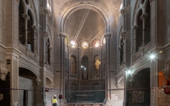 Avancem en la transformació de la capella de la Misericòrdia