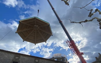 El Santuari de Sant Ramón gaudeix d'una nova cúpula