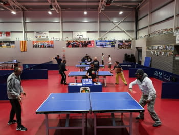 Primer torneig de tennis taula entre els clubs socials de la província de Lleida