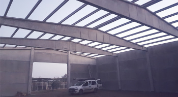 Construït magatzem agrícola a Tendrui en 2 mesos