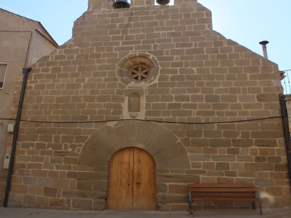 Antiga Església a la Guàrdia d'Urgell