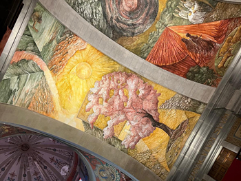 PINTURES AL FRESC DE L'ESGLÉSIA DE STA. MARIA DE L'ALBA DE TÀRREGA