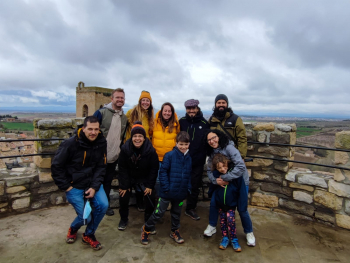 Un grup d’influencers caravanistes i càmpers visiten l’Urgell