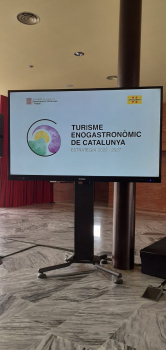 Turisme Urgell a la presentació de l'estratègia de turisme enogastronòmic de Catalunya
