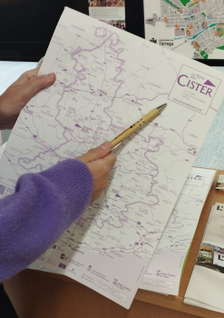 Reedició del mapa de La Ruta del Cister