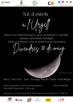 PLACES ESGOTADES - Nit d'estels a l'Urgell, 10 de maig