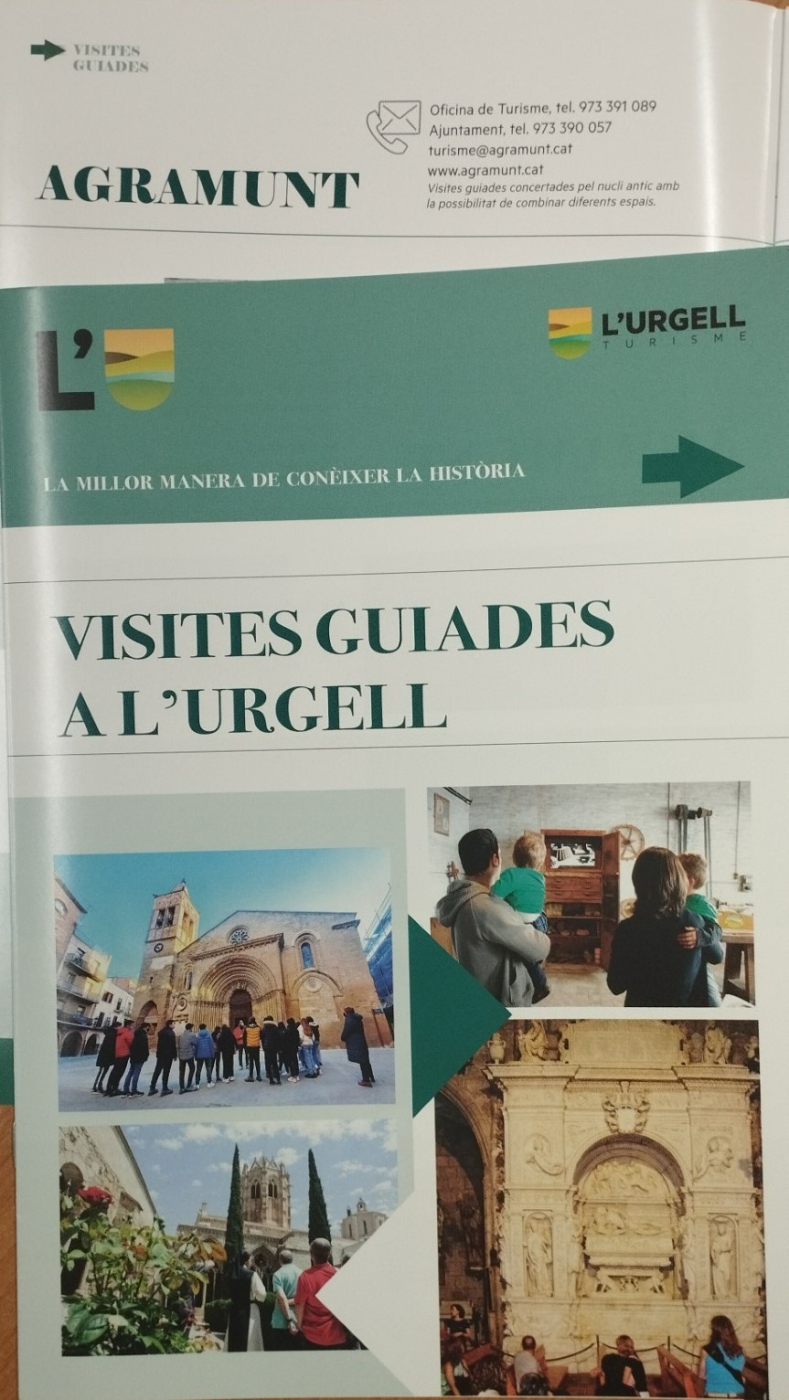 Reeditem la publicació VISITES GUIADES A L'URGELL