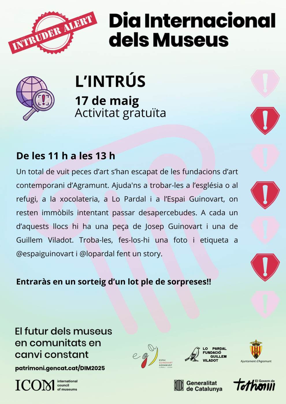 Dies 17 i 18 de maig, Dia Internacional dels Museus a l'Urgell