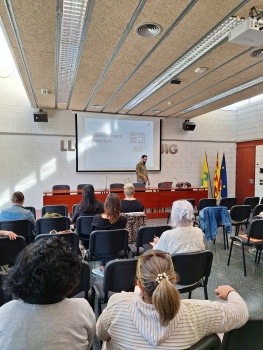 Bona participació a la formació d'Intel·ligència Artificial, per al sector turístic.