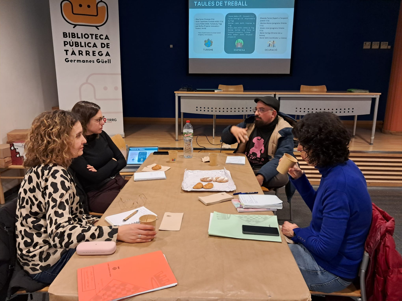 Reunió de treball amb Promoció econòmica de l'Ajuntament de Tàrrega