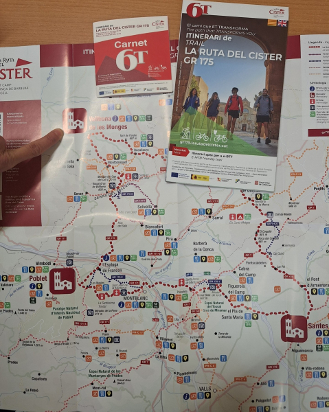 Nou material de l'Itinerari GR 175 La Ruta del Cister