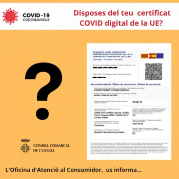 El certificat COVID digital de la UE