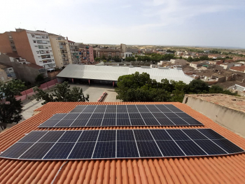 Ja estant en funcionament els mòduls fotovoltaics per l’autoconsum de l’edifici del Consell Comarcal de l’Urgell.