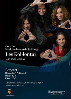 CONCERT DE LES KOL·LONTAI AL CONVENT DE SANT BARTOMEU DE BELLPUIG