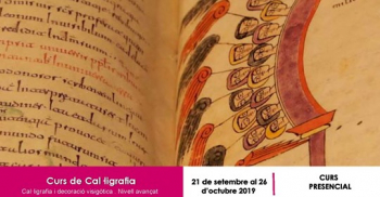 CURS DE CAL·LIGRAFIA MEDIEVAL