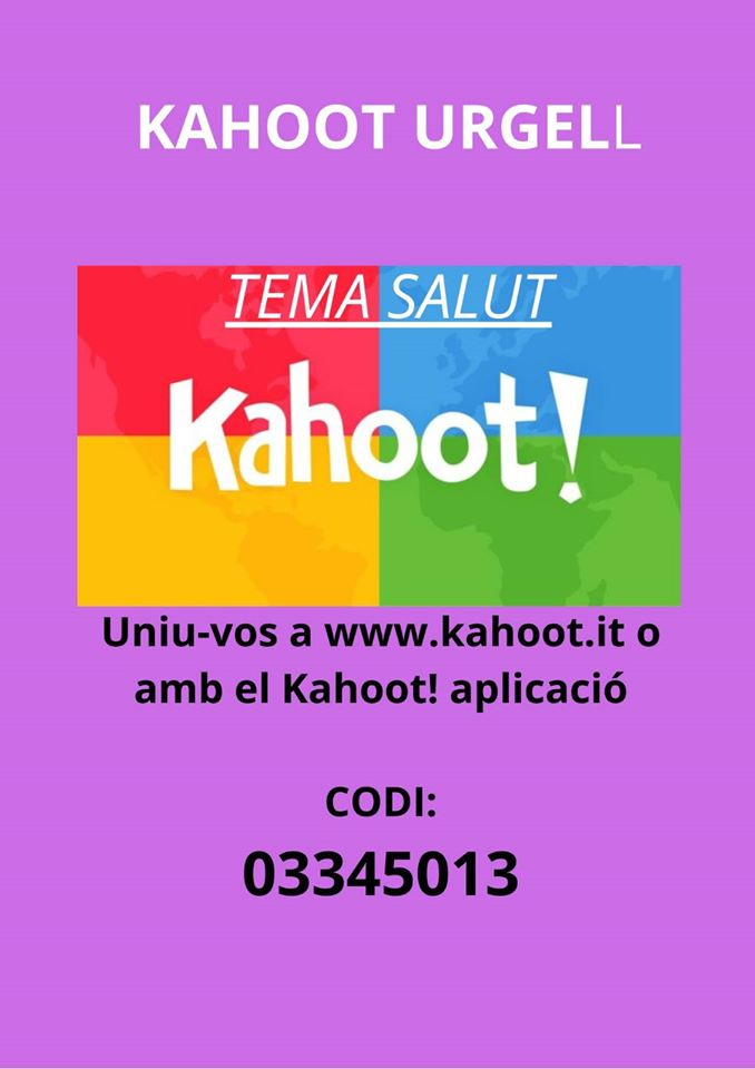 CONCURS KAHOOT URGELL, 2n tema: 