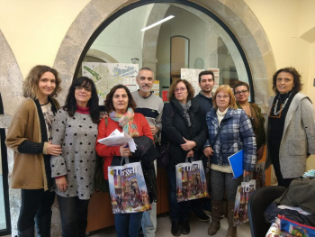 Hem rebut la visita dels alumnes del curs d'Allotjament Rural 2020, del centre New School II de Tàrrega.